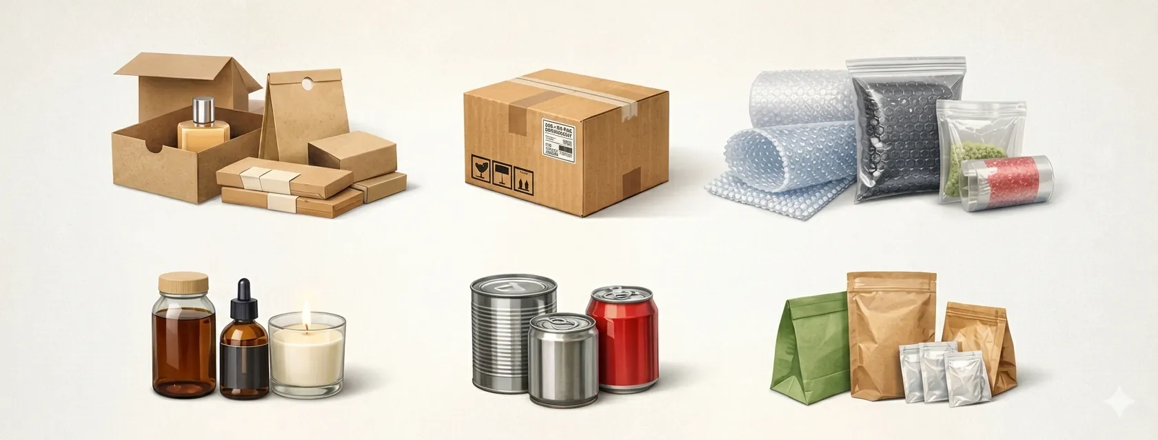 Types of Packaging Materials Used in Product Packaging