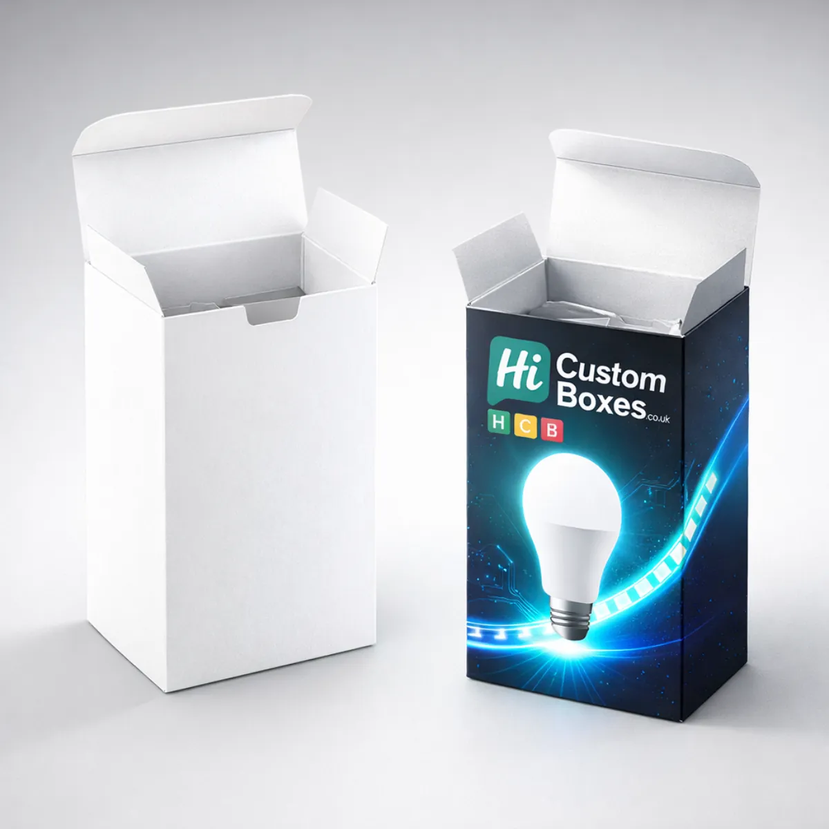 LED Light Packaging Boxes | Secure Electronics Packaging
