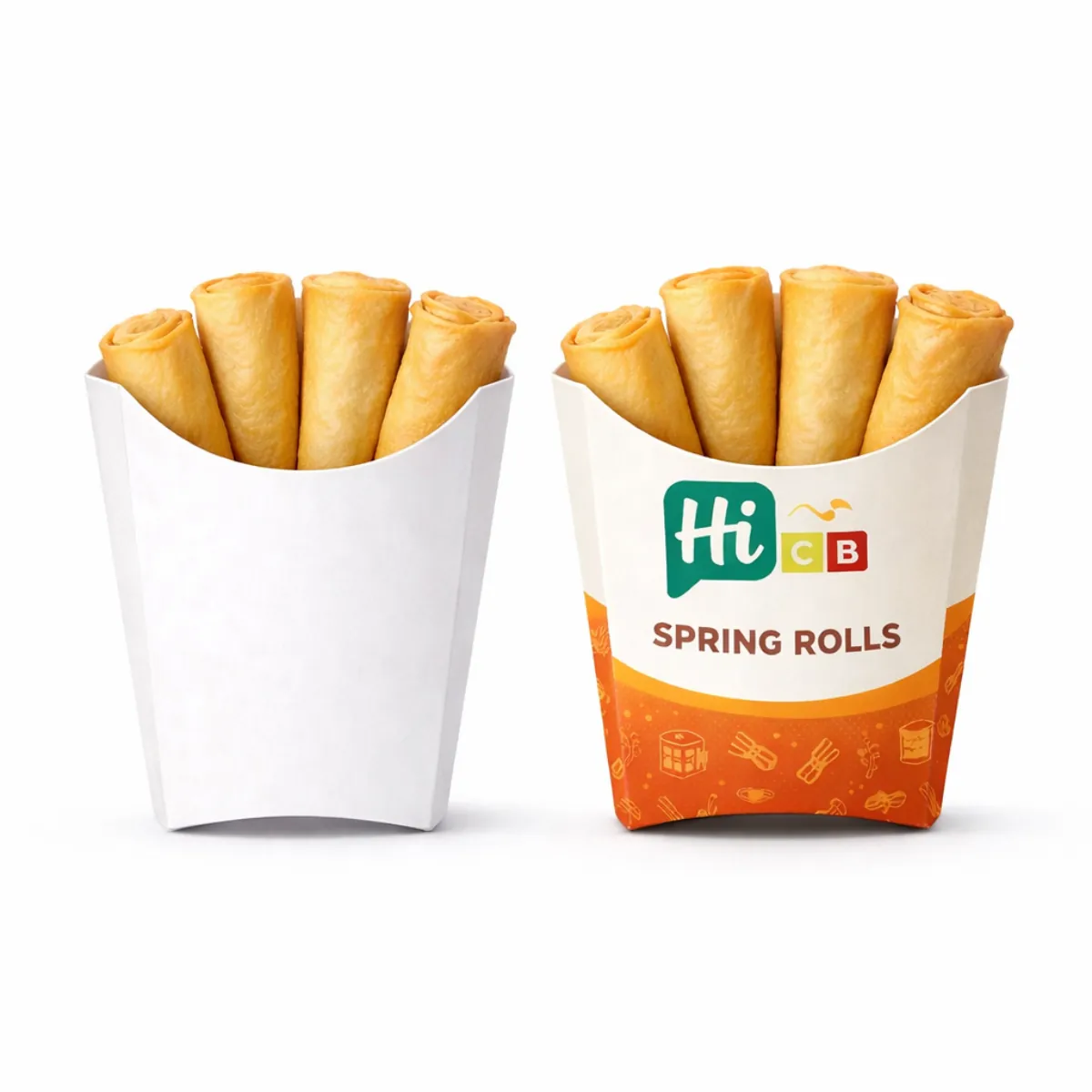 Spring Rolls Packaging Boxes | Custom Food Packaging UK