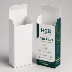 Custom CBD Pills Boxes with Premium Supplement Packaging