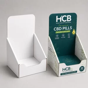 CBD Pills Boxes for Display Purpose