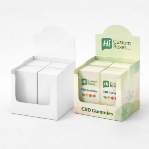Printed CBD Gummies Boxes