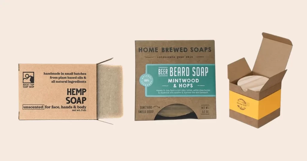 Kraft soap boxes inspiration