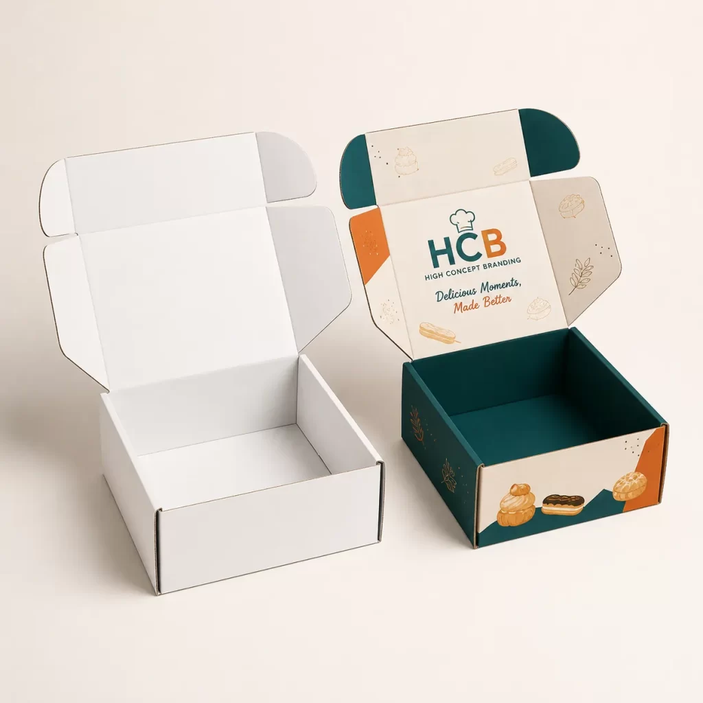 Premium Choux Boxes for Bakery & Dessert Packaging