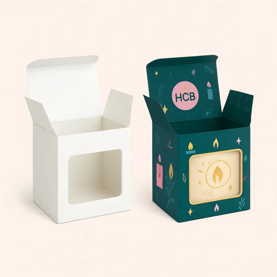 Candle Boxes with Window