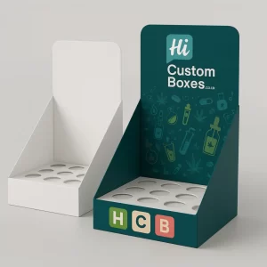 Custom luxury cannabis boxes for retail display and premium product presentation