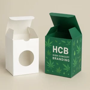 Custom luxury cannabis packaging boxes designed for high-end cannabis products