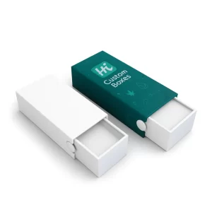 Custom long, thin child-resistant slider boxes for vape pens or pre-rolls