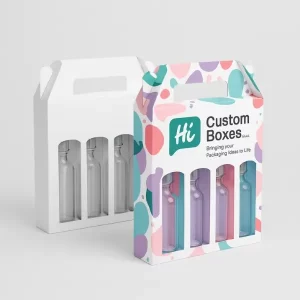 Plain and custom printed magnetic closure rigid boxes with transparent window- ideal for premium product display