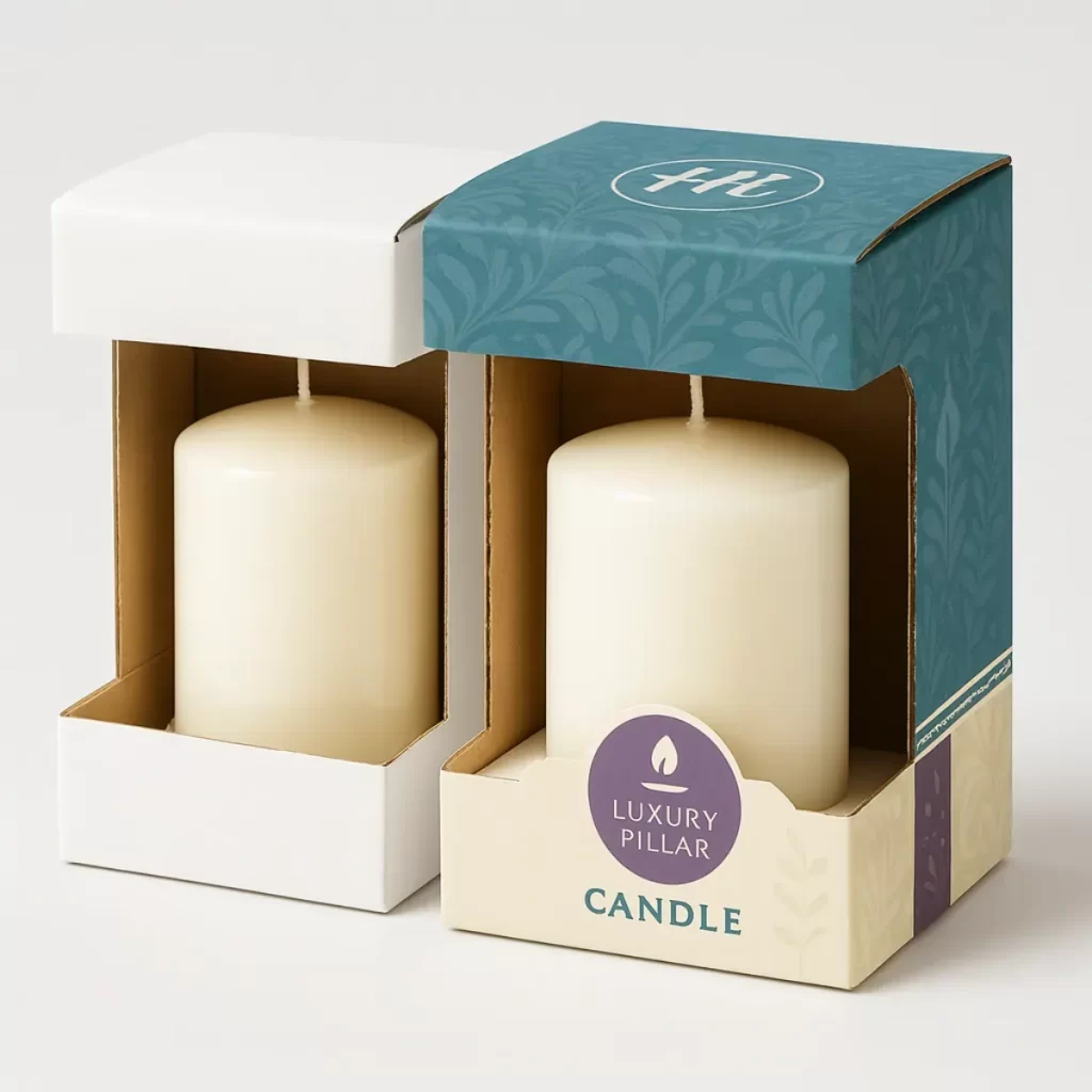 Pillar Candle Boxes