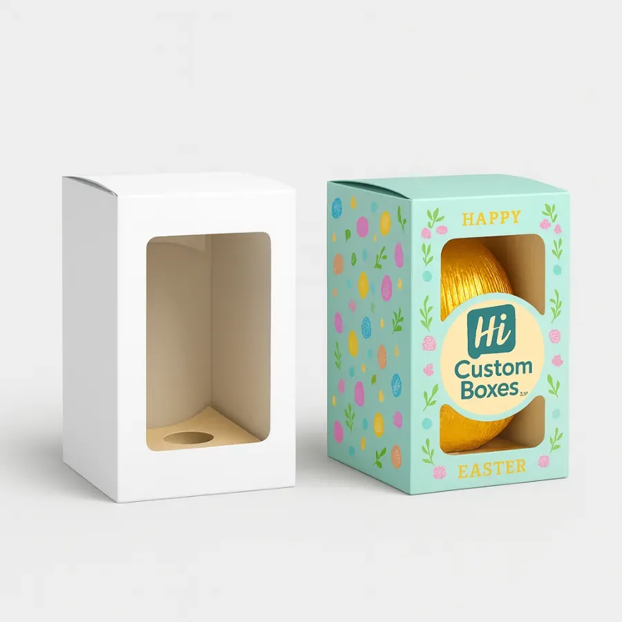 Easter Egg Boxes with Window