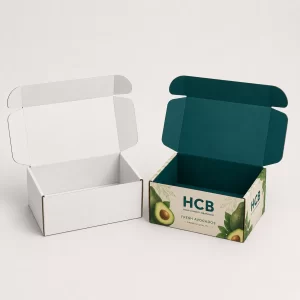 Durable avocado shipping boxes for exporting and transporting fresh avocados