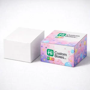 Bubble gum display boxes for showcasing chewing gum products in stores