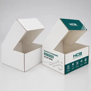 Corrugated 5 panel boxes designed for safe transit and product protection
