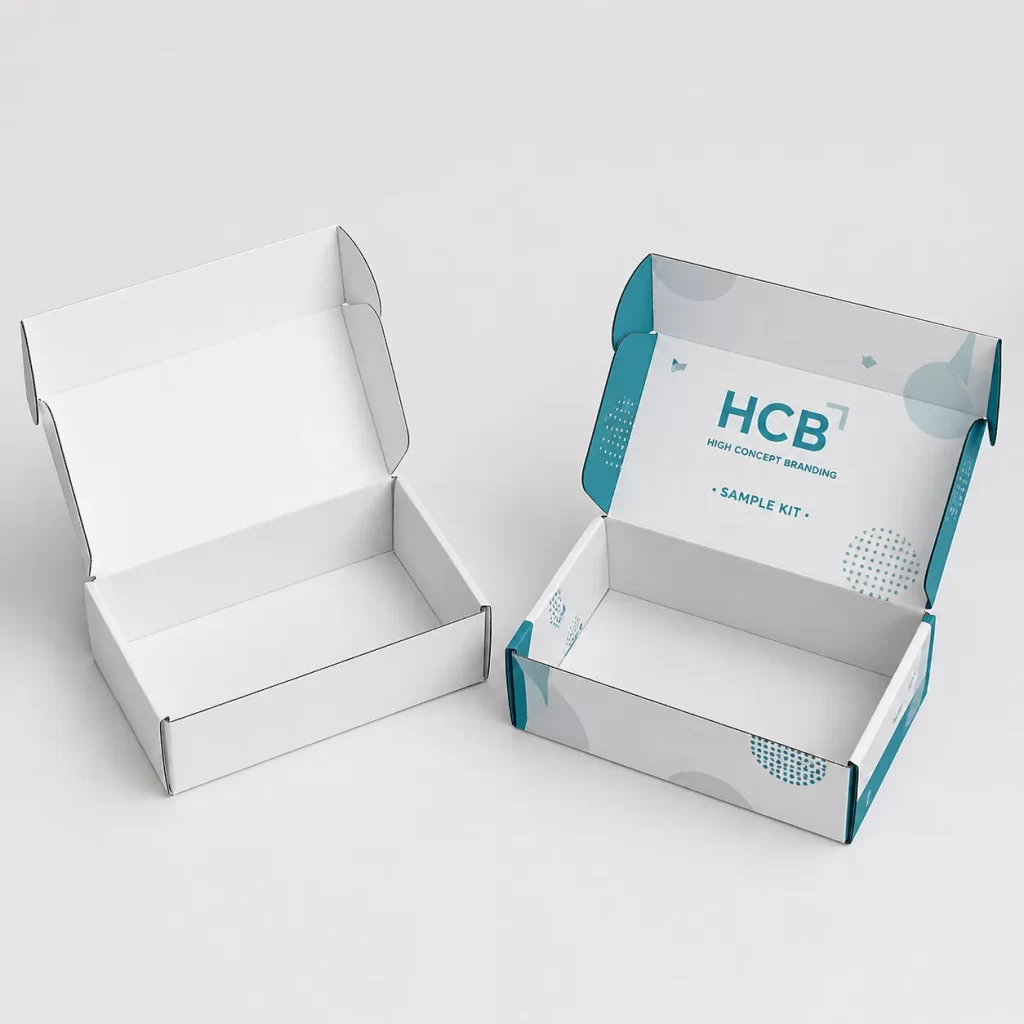 Corrugated Sample Boxes