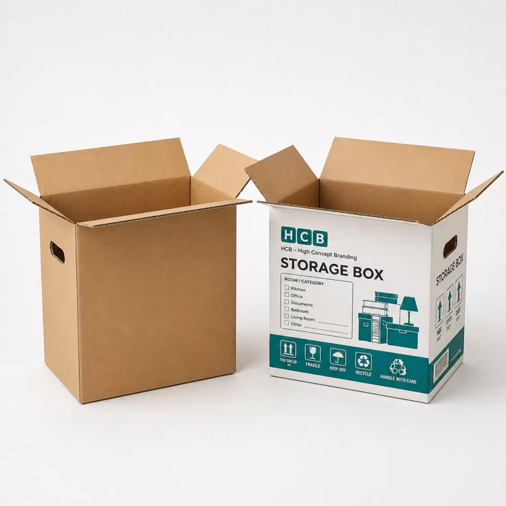 Corrugated Storage Boxes