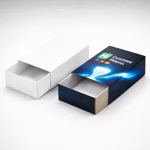 Custom LED light boxes with logo for branded lighting product packaging