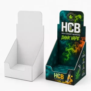 Dank vape packaging boxes for protecting vape cartridges during storage and transport