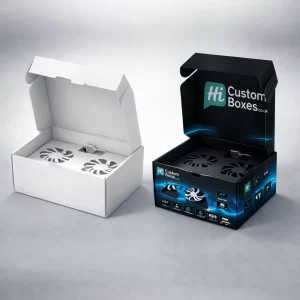Wholesale laptop cooling fan boxes for bulk electronics packaging and shipping