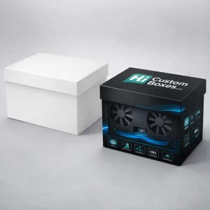 Laptop cooling fan packaging for secure protection and professional product presentation