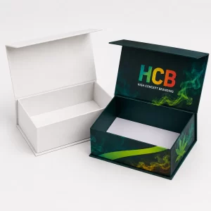 Luxury Dank vape packaging with premium finishes for an elegant presentation