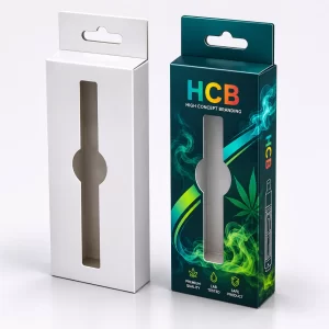 Printed Dank vape packaging with high-quality graphics and custom branding