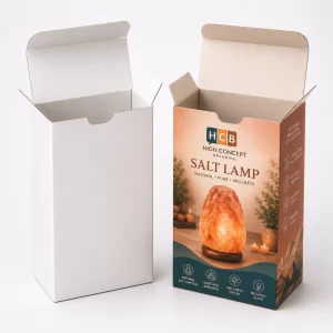 Custom salt lamp boxes for secure product protection and retail presentation