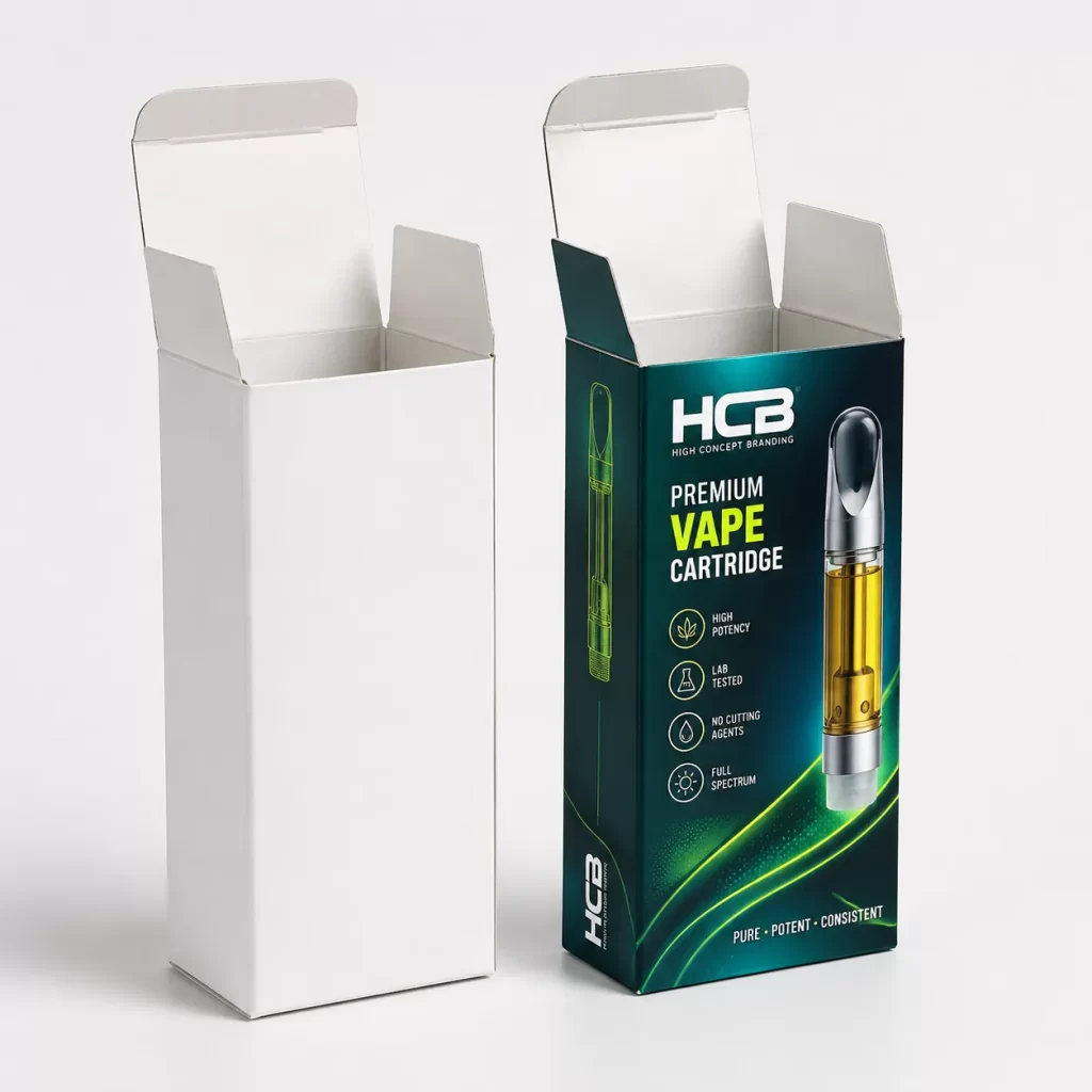 Vape Cartridge Boxes