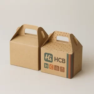 Custom Kraft Gable Boxes