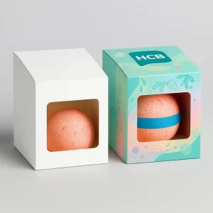 Wholesale bath bomb display boxes for bulk packaging and retail merchandising