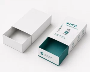 High quality custom vaccination boxes with premium printing and durable construction