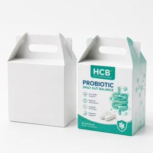 Wholesale custom probiotic boxes for supplement manufacturers and retailers