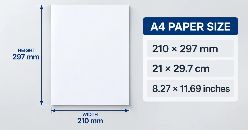 A4 Paper Size