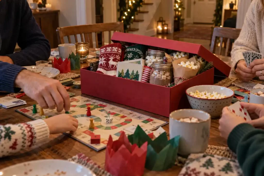 Family Christmas Eve Box Game Night