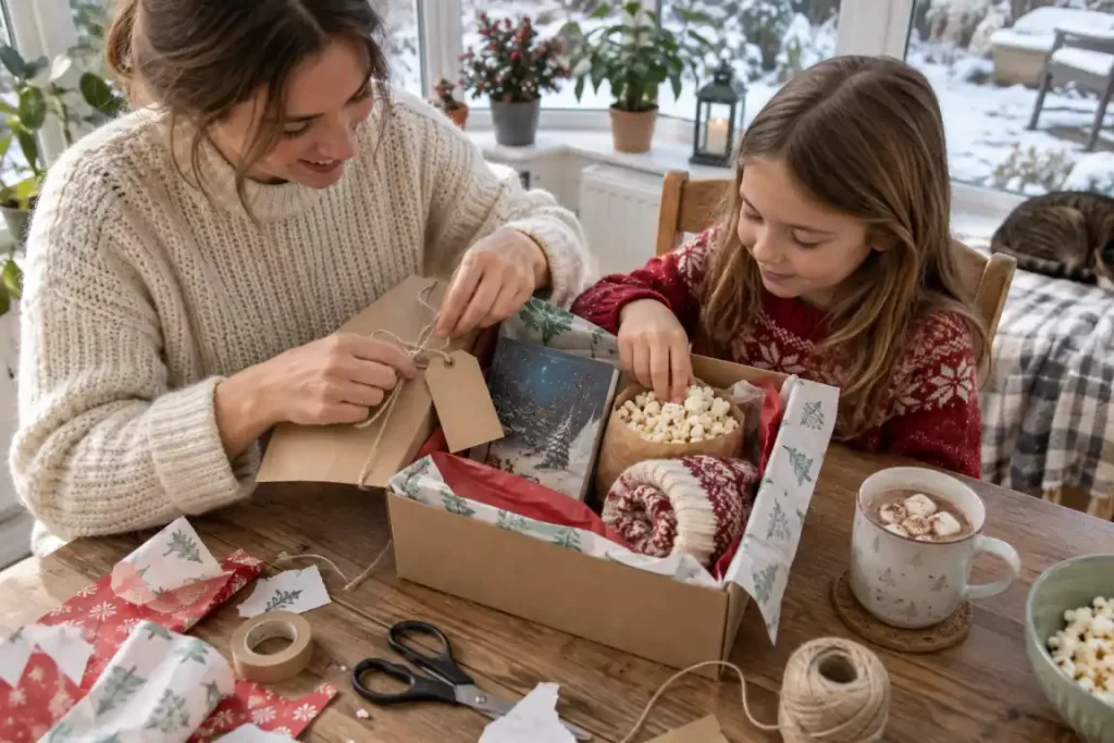 Handmade Budget Christmas Eve Box